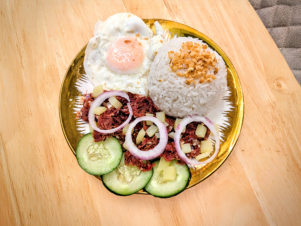 Fit24 Cafe Corned Beef Silog
