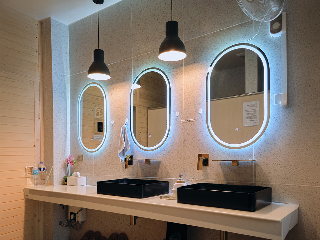 Fit24 Gym Luxurious Bathroom Facilities