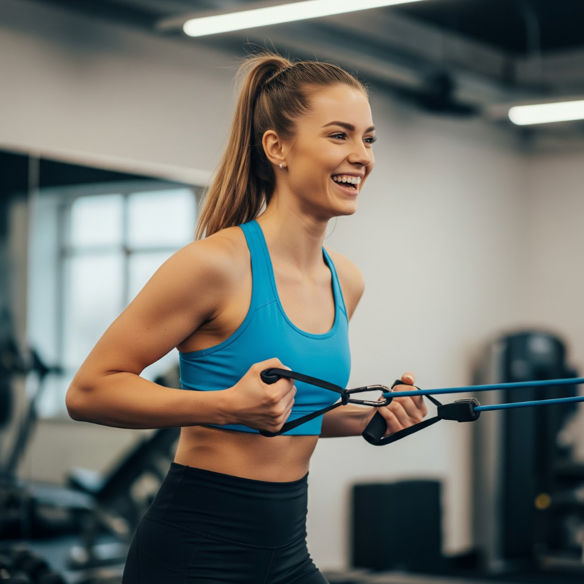 European exchange student staying active and healthy at Fit24