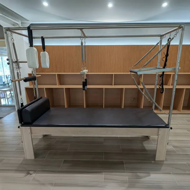 Pilates Dumaguete Cadillac Trapeze Table for advanced rehabilitation at Fit24